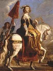 Jean de Saint Igny, Portrait équestre d’Anne d’Autriche, Château de Versailles